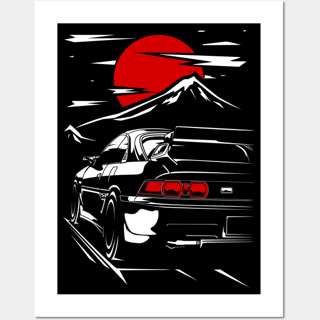 Toyota MR2 Wall Art by racingfactory